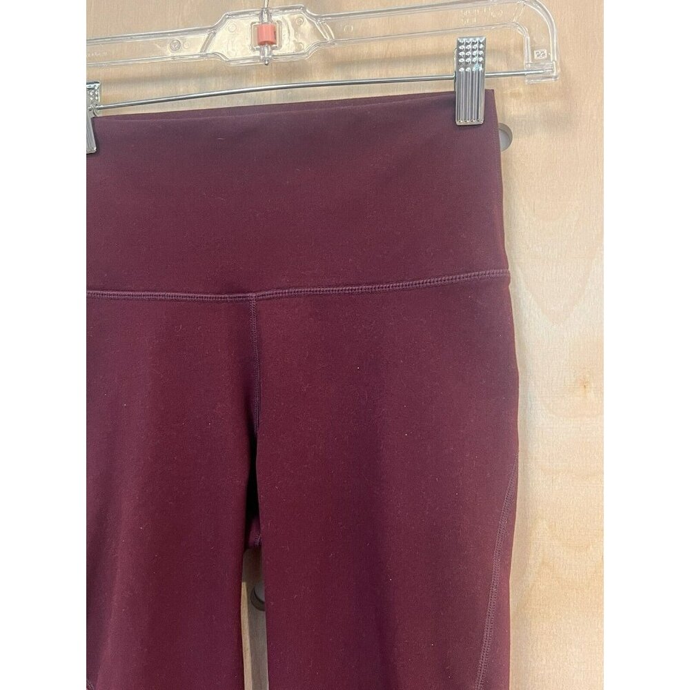 Fabletics Zone 7/8 Fuschia Color Block High Waist… - image 5